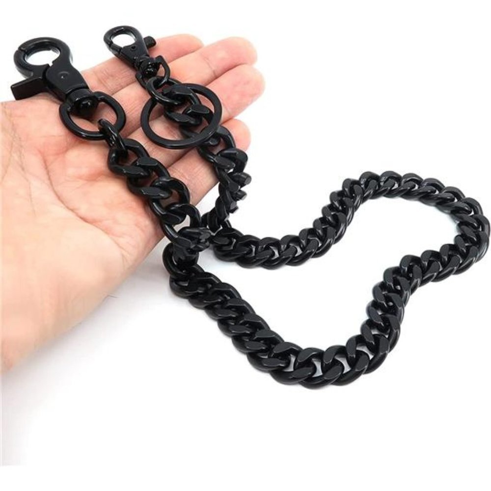 Wallet Chain Heavy Duty, Matteblack